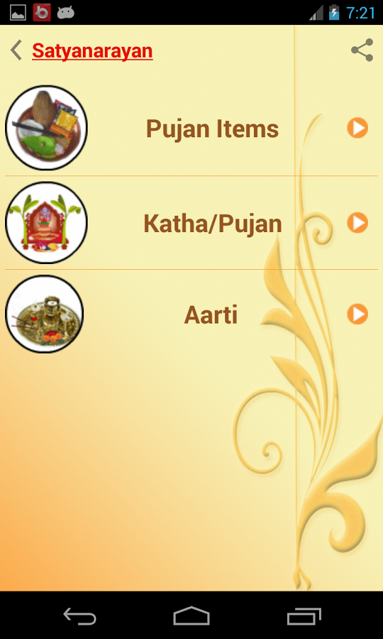 PUJA-VIDHI Checklist截图2