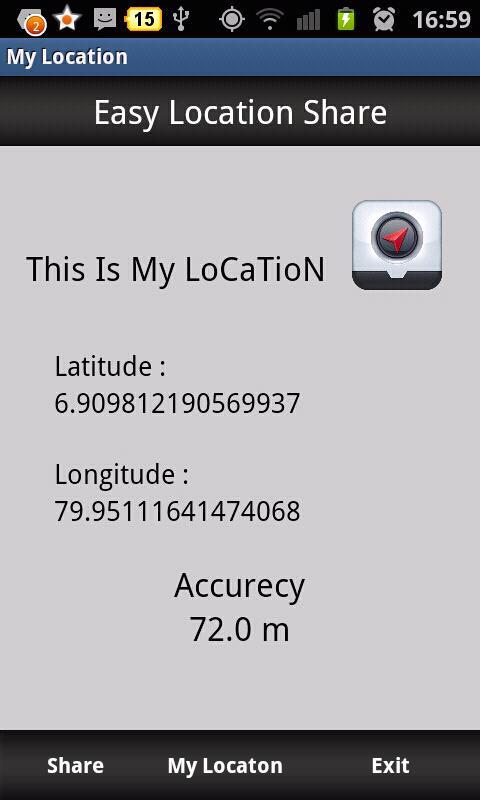 Easy Locatoin Share截图1