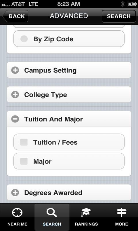 College Search Guide截图2