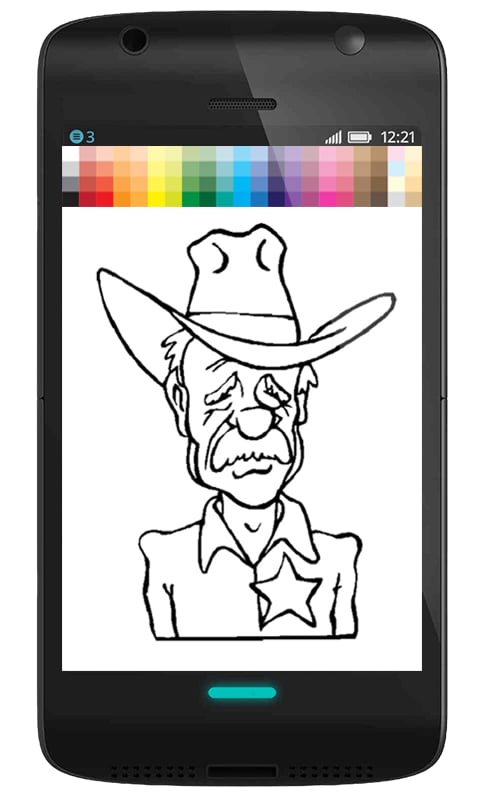 Cowboy Wild West Colorin...截图3