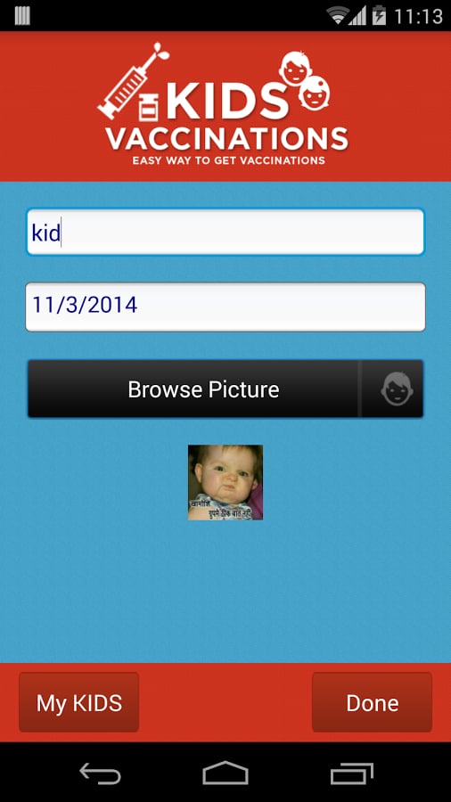 Kids Vaccination截图2