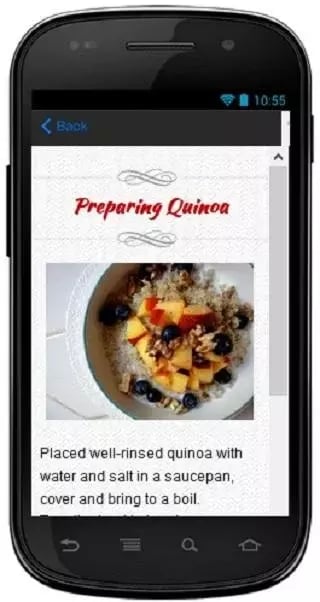 Quinoa Cereal with Fresh...截图2