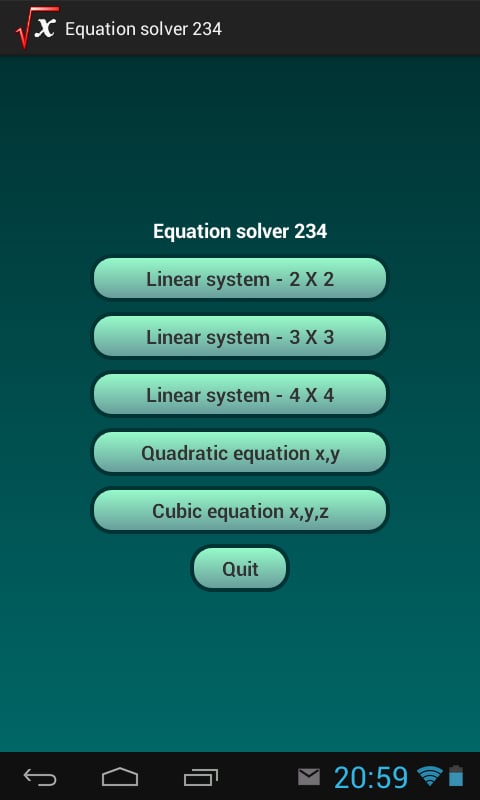 Equation Solver 234截图3