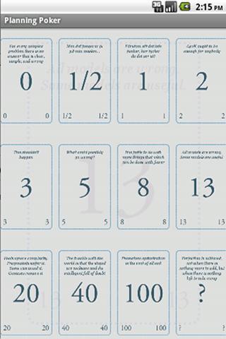 SCRUM Planning Poker by Cygni截图2