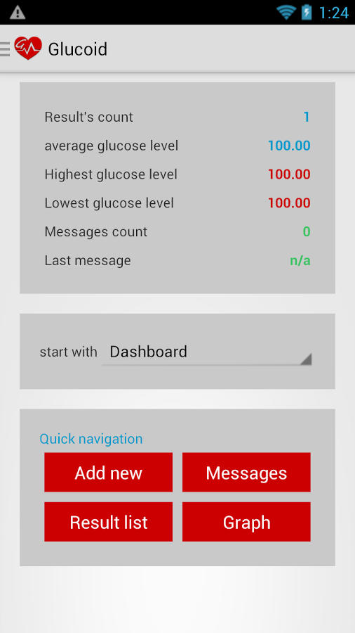 Glucoid - glucose tracker截图3