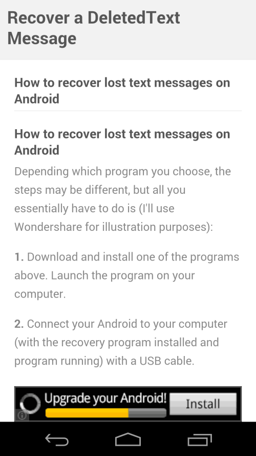 Recover a DeletedText Message截图4