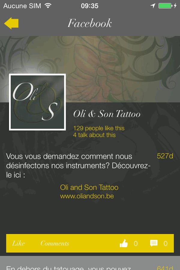 Oli &amp; Son Tattoo截图4