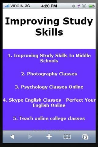 Improving Study Skills截图2