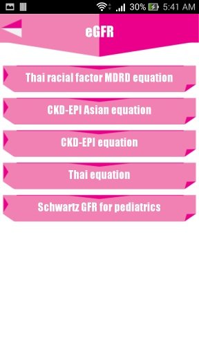 Chula Kidney Calculator截图1