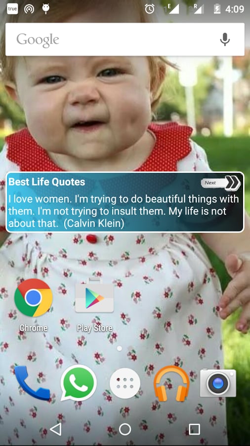 Best Life Quotes Widget ...截图1