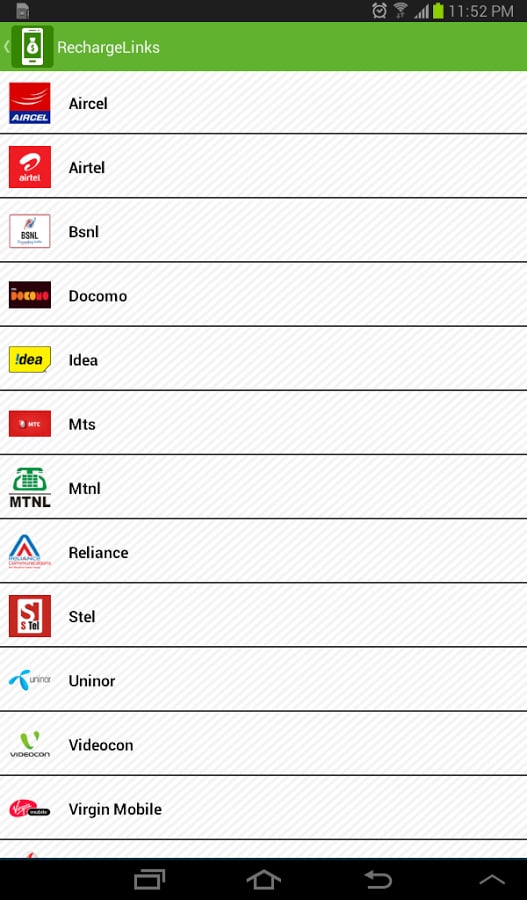 Mobile Recharge Links截图2