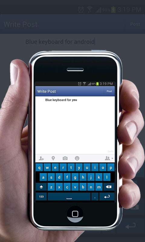 Blue Keyboard For You截图2