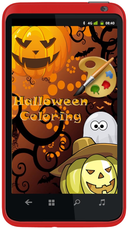 Free Halloween Coloring ...截图3