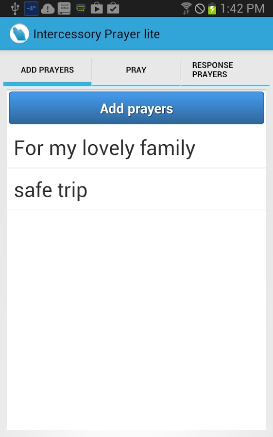 Intercessory Prayer Lite截图1