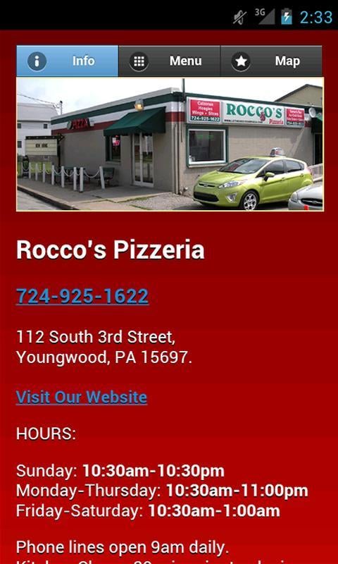 Roccos Pizzeria截图1