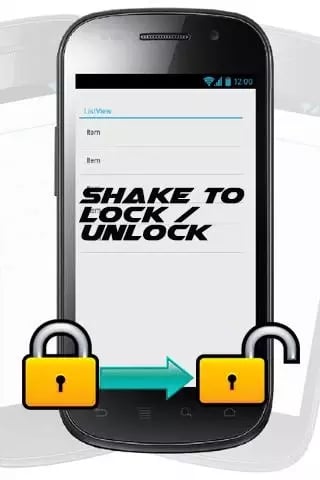 Shake to Lock/Unlock截图2