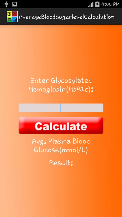 Sugar Level Calculator截图5