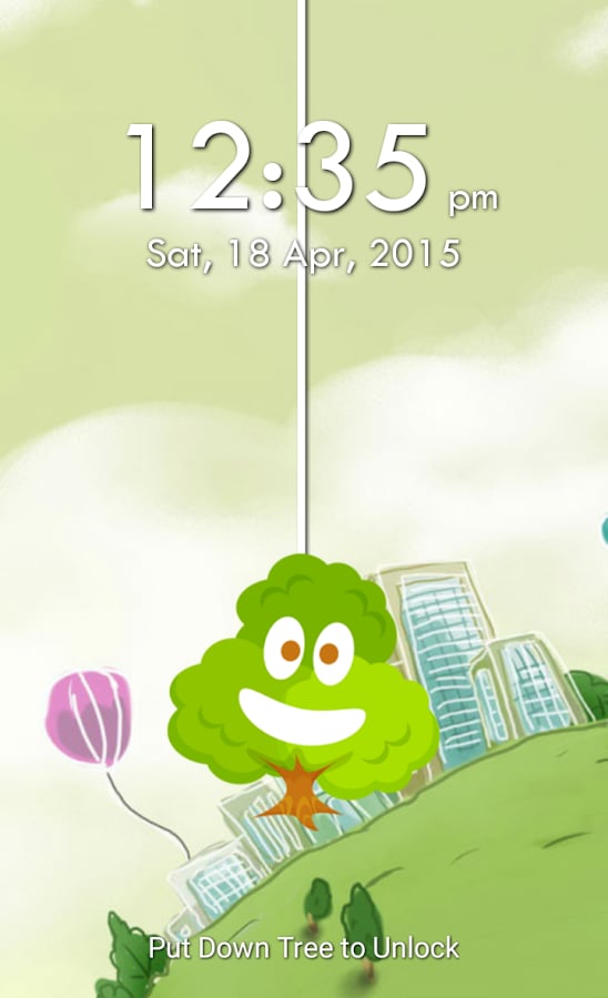 Happy Tree Lock Screen截图5