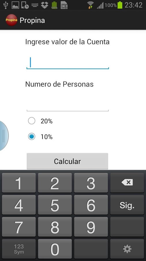 Calcula Propina en Chile截图3