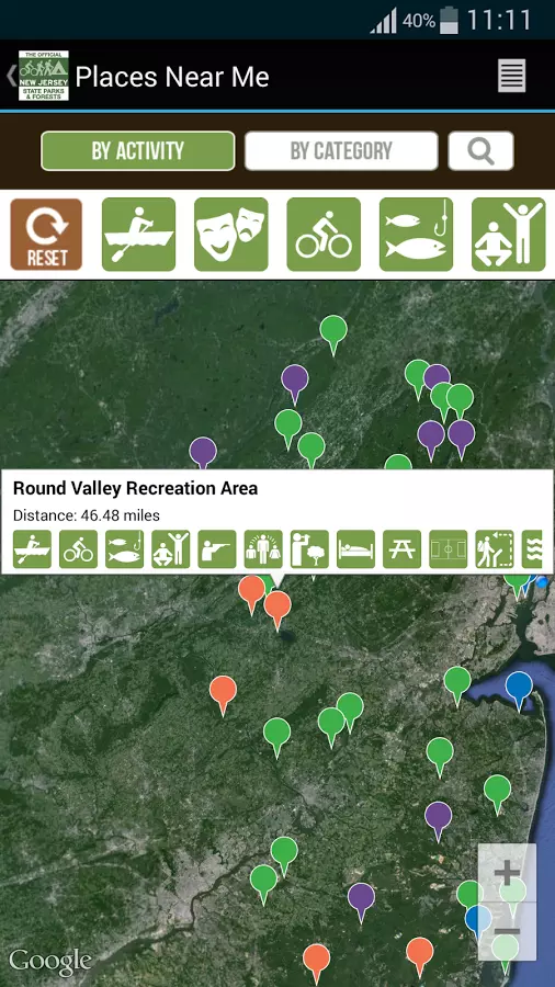 NJ Parks & Forests Guide截图4