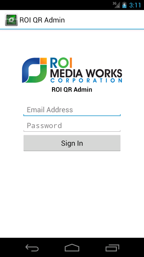 ROI QR Admin截图1