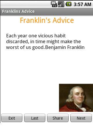 Franklin's Advice截图2