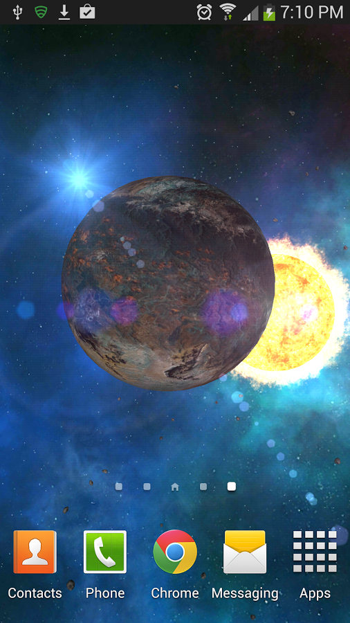 Orbit Space 3D LWP Free截图9