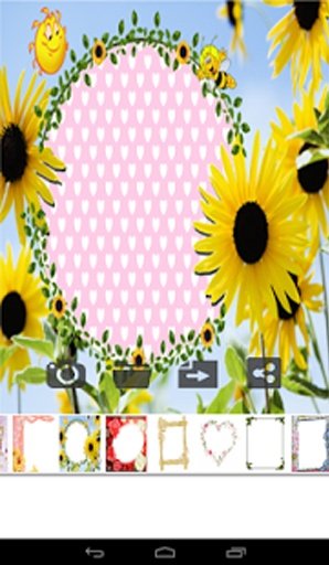 Flower Photo Frames Maker截图2