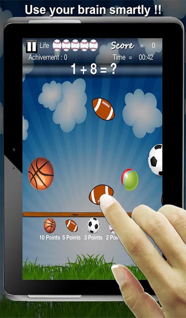 Kids learning game Catch 2 Add截图2