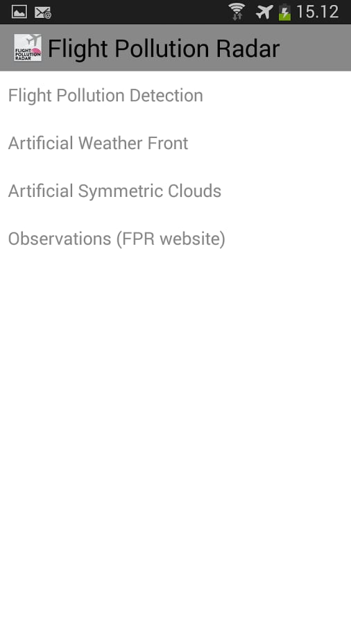 FLIGHT POLLUTION RADAR截图6