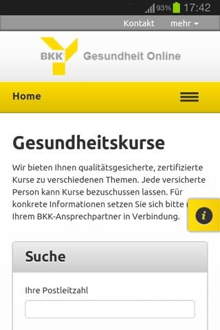 BKK Gesundheit Online截图1