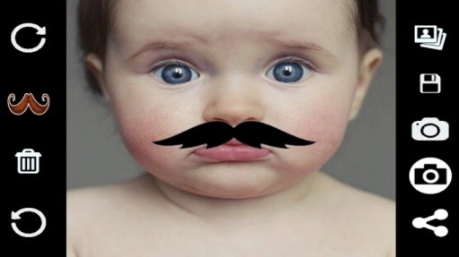 Mustache Camera截图3