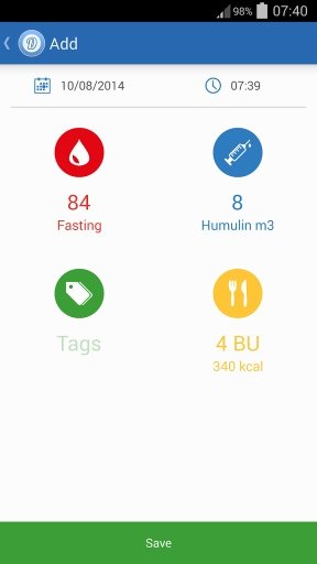 Diapp - Diabetes Diary截图2