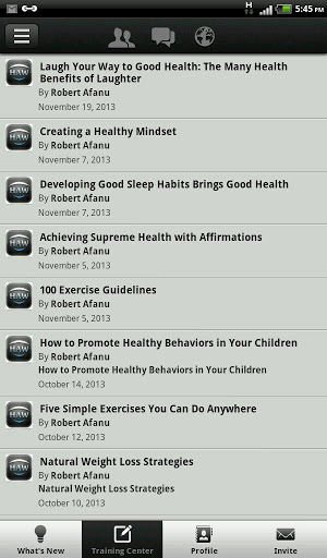 HAW: Health Wellness & Fitness截图3