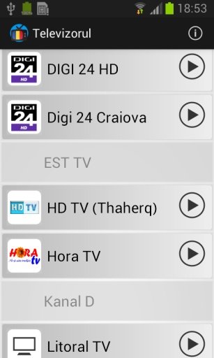 My Roumanian TV截图2