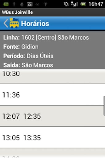 WBus Joinville Lite截图7