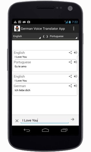 German Voice Translator App截图2