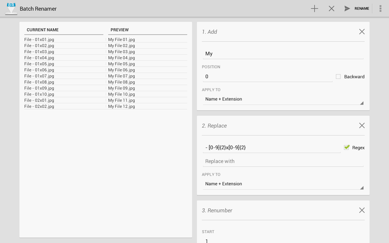 Batch Renamer截图1