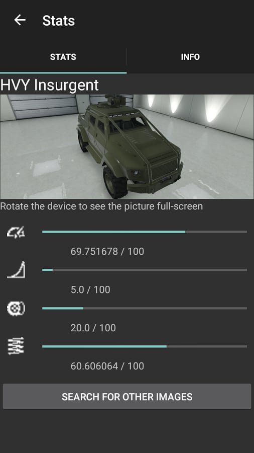 Vehicles Stats for GTA 5截图2