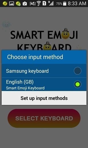 Smart Emoji Keyboard截图4