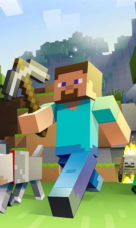 Skins Minecraft Backgrou...截图2