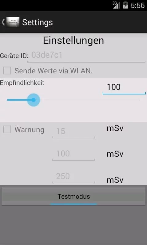 WLAN-Dosimeter截图1