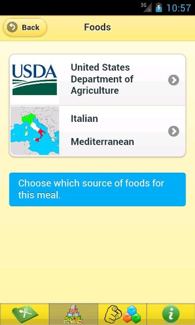 Zone Diet Calculator Blocks LT截图3