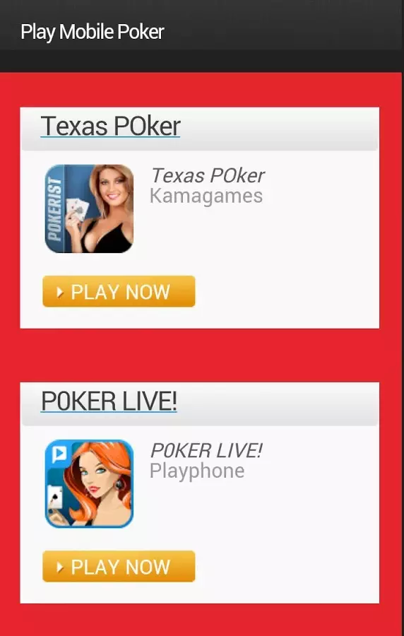 Mobile Poker截图3