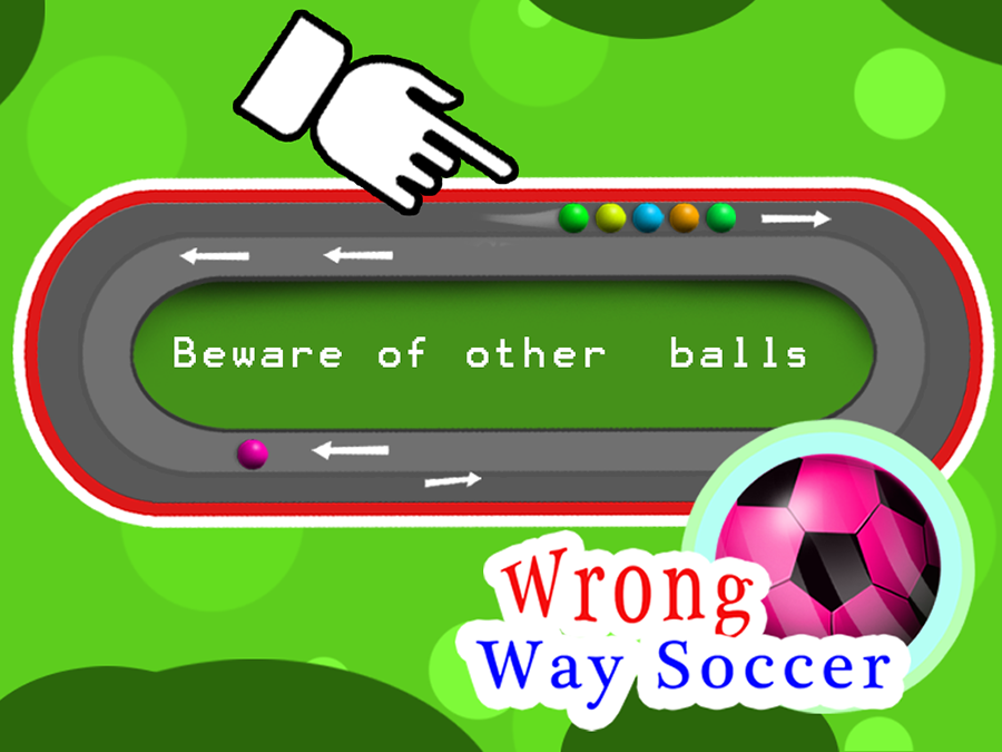 Wrong Way Soccer Ballz - Free截图6