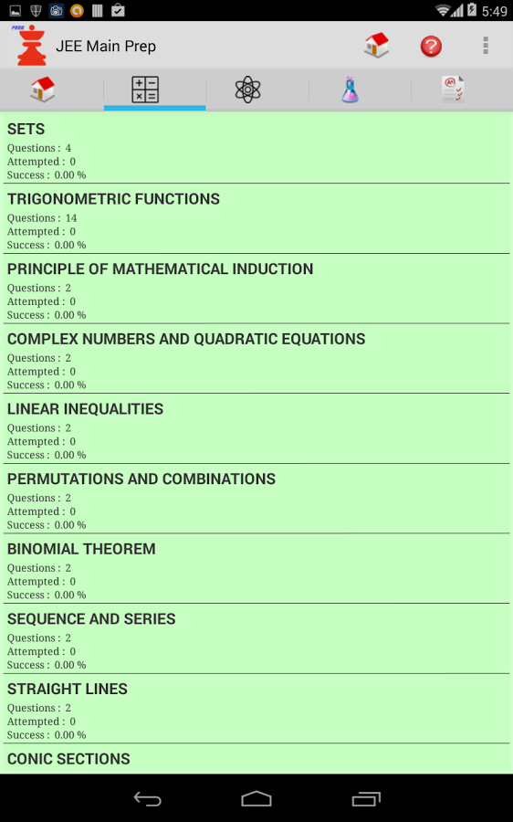 IIT JEE Mains Practice - FREE截图2