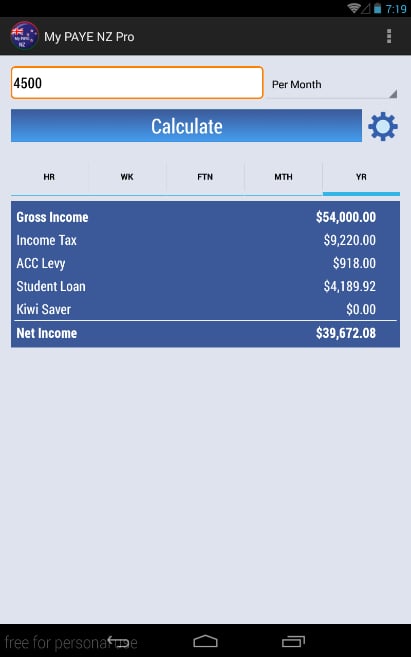 My PAYE NZ Lite截图6