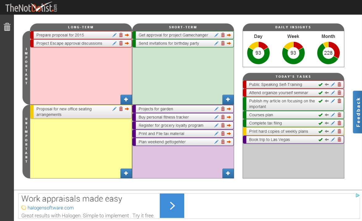 NotDoList To-Do Manager截图3