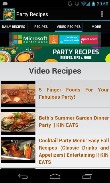 Party Recipes!截图3