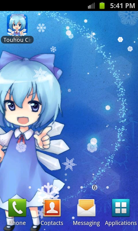 Touhou Cirno LWP截图1